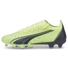 PUMA Ultra Match Firm GroundArtificial Ground Soccer Cleats Womens Yellow Sneake 3